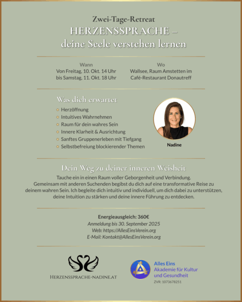 Herzenssprache Flyer